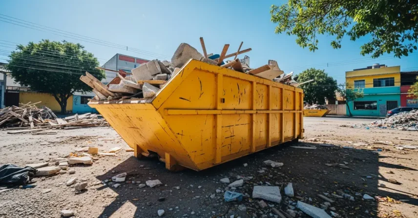 Confira 3 empresas de aluguel de caçamba de entulho em Fortaleza