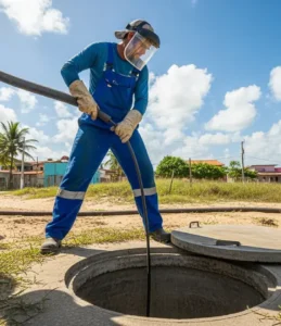Lista de 3 empresas de limpa fossa em Fortaleza