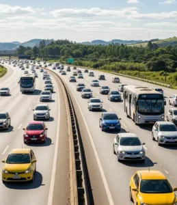 Qual é a distância entre Feira de Santana e Fortaleza?