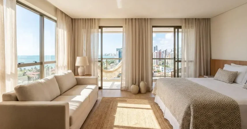 Fortaleza: Pousada com piscina surpreendeu especialistas